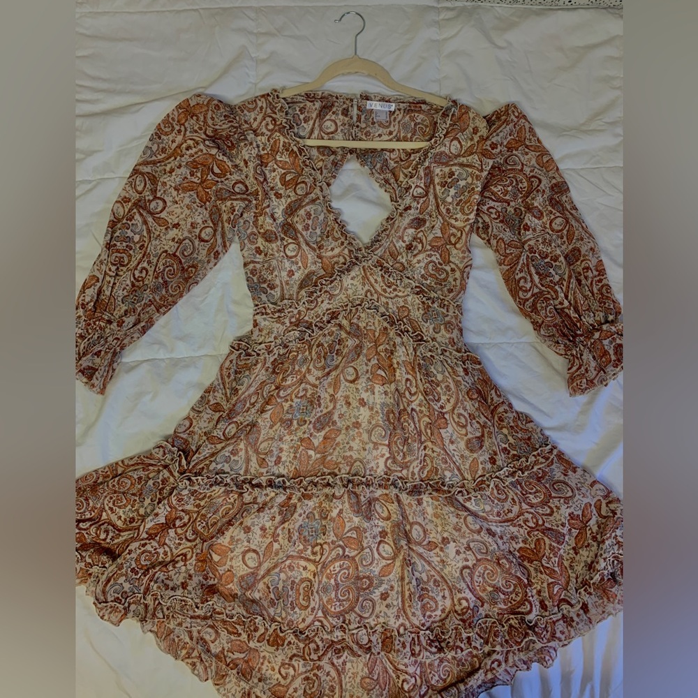 Women’s western boho flowy dress